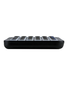 Клавіатура бездротова Jeqang JB-512 bluetooth (RGB) mini Чорна (Black)