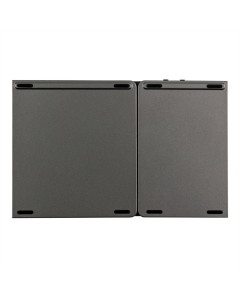 Клавіатура бездротова (2.4G+Bluetooth) Jeqang JB-830 Foldable Сіра (Grey)