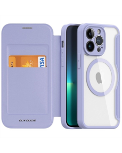 Чохол кейс для iPhone 15 Pro Dux Ducis Skin X Pro MagSafe Фіолетова (Purple)