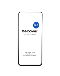 Захисне скло для Infinix Smart 8 (X6525) BeCover 10D Чорне (Black)