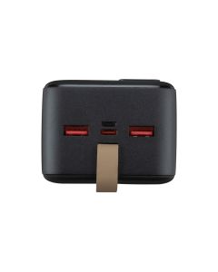 PowerBank 40000mAh Grunhelm GP-40BLT 65W Чорний (Black)