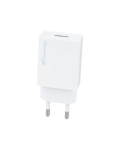 Зарядний пристрій Grand-X CH-03W USB 5V 2.1A Білий (White)