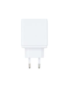 Зарядний пристрій Grand-X CH-60W 2USB 5V 3.1A Білий (White)