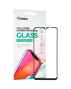 Захисне скло для Xiaomi Redmi 9 Gelius Full Cover Ultra-Thin 0.25mm Чорне (Black)