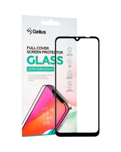 Захисне скло для Xiaomi Redmi A1 Gelius Full Cover Ultra-Thin 0.25mm Чорне (Black)