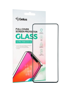 Захисне скло для Xiaomi Redmi Note 12 4G Gelius Full Cover Ultra-Thin 0.25mm Чорне (Black)