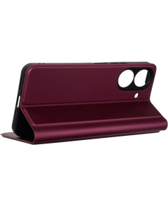 Чехол кейс для Xiaomi Redmi 13C / Poco C65 BeCover Exclusive New Style Бордовый (Красное вино)