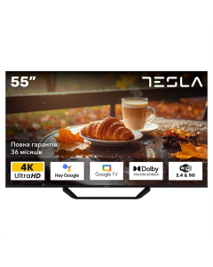 Телевізор Tesla 55E655BUS Чорний (Black)