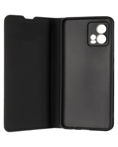 Чехол кейс для Motorola Moto G72 Book Cover Gelius Shell Case Черный (Black)