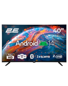 Телевізор 2E 2E-40A07B Чорний (Black)