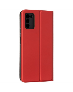 Чохол кейс для Samsung A03s Book Cover Gelius Shell Case Червоний (Red)