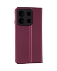 Чохол кейс для Xiaomi Redmi Note 13 5G Book Cover Gelius Shell Case Бордовий (Marsal)