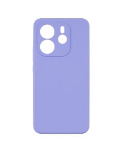 Чехол накладка для Xiaomi Redmi Note 14 Silicone MakeFuture Фиолетовый (Mist Purple)