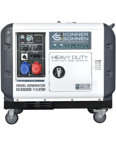 Генератор дизельний Konner&Sohnen KS 9300DE-1/3 ATSR 7 кВт