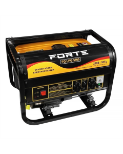 Генератор газобензиновий Forte FG LPG-3800 2.6 кВт