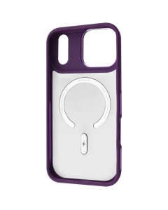 Чохол накладка для iPhone 17 Pro Max Proove Clear Essence Case MagSafe Фіолетова (Deep Purple)