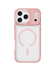 Чохол накладка для iPhone 17 Pro Max Proove Clear Essence Case MagSafe Рожева (Pink Sand)