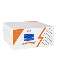 Джерело безперебійного живлення LogicPower LPM-PSW-1500VA (1050 Вт) Білий (White)