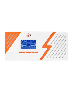 Джерело безперебійного живлення LogicPower LPM-PSW-1500VA (1050 Вт) Білий (White)