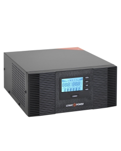 Джерело безперебійного живлення LogicPower LPM-PSW-1500VA (1050 Вт) Чорний (Black)
