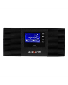 Джерело безперебійного живлення LogicPower LPM-PSW-1500VA (1050 Вт) Чорний (Black)