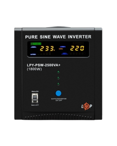 Джерело безперебійного живлення LogicPower LPY-PSW-2500VA+ LCD