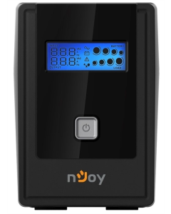 Джерело безперебійного живлення Njoy Cadu 650 (UPCMTLS665TCAAZ01B) LCD