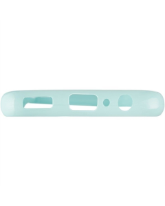 Чехол-накладка для Samsung A03s Air Color Case Синий (Аквамарин)