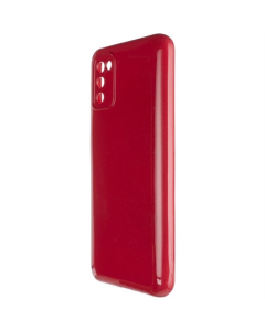 Чехол-накладка для Samsung A03s Air Color Case Красный (Фрукты)