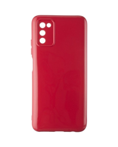 Чехол-накладка для Samsung A03s Air Color Case Красный (Фрукты)