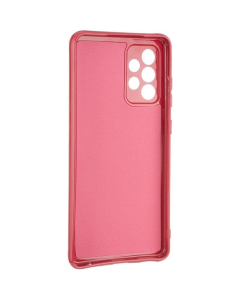 Чехол-накладка для Samsung A72 Air Color Case Красный (Фрукты)