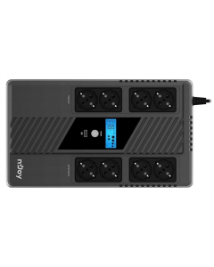 Джерело безперебійного живлення Njoy Token 800 (UPCSBLS680TTOAZ01B) LCD USB