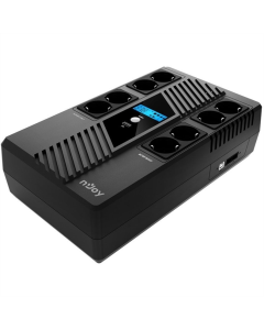 Джерело безперебійного живлення Njoy Token 800 (UPCSBLS680TTOAZ01B) LCD USB