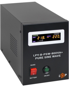 Джерело безперебійного живлення LogicPower LPY-B-PSW-800VA+ (560Вт)