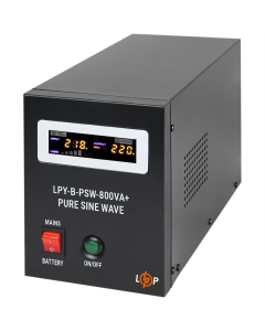 Джерело безперебійного живлення LogicPower LPY-B-PSW-800VA+ (560Вт)
