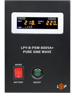 Джерело безперебійного живлення LogicPower LPY-B-PSW-800VA+ (560Вт)