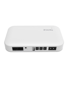 Джерело безперебійного живлення для роутерів/комутаторів ColorWay CW-PB100LI3WT 10000mAh 21W
