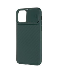Чехол-накладка для iPhone 11 Pro Carbon Camera Air Case Зеленый (Green)