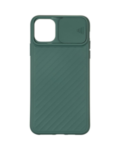 Чохол-накладка для iPhone 11 Pro Max Carbon Camera Air Case Зелена (Зеленый)