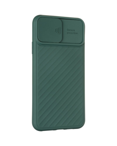 Чохол-накладка для iPhone 11 Pro Max Carbon Camera Air Case Зелена (Зеленый)