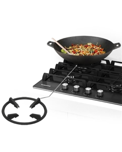 Варильна поверхня Samsung NA64H3010AK/WT Чорна (Black)