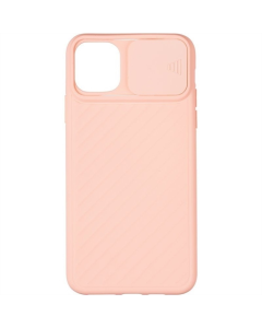Чохол накладка для iPhone 11 Pro Max Carbon Camera Air Case Рожева (Pink)