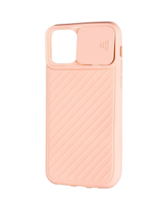 Чохол накладка для iPhone 11 Pro Carbon Camera Air Case Рожева (Pink)