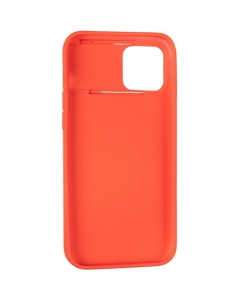Чехол-накладка для iPhone 12 Pro Max Carbon Camera Air Case Красный (Red)