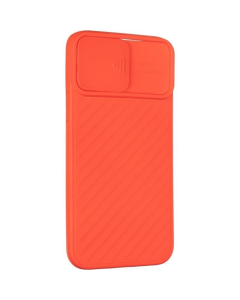 Чохол накладка для iPhone 12/12 Pro Carbon Camera Air Case Червона (Red)