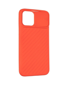 Чохол накладка для iPhone 12/12 Pro Carbon Camera Air Case Червона (Red)