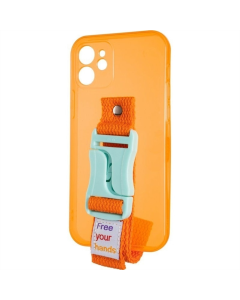 Чохол накладка для iPhone 12 Gelius Sport Case Помаранчева (Orange)