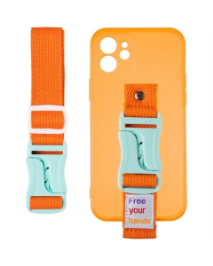 Чохол накладка для iPhone 12 Gelius Sport Case Помаранчева (Orange)