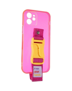 Чохол накладка для iPhone 12 Gelius Sport Case Рожева (Pink)