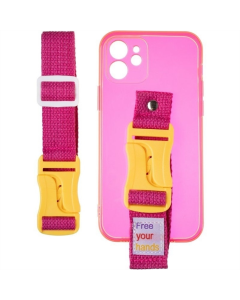 Чохол накладка для iPhone 12 Gelius Sport Case Рожева (Pink)